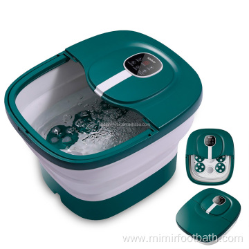 Heated Foot Spa Bath Massager With Bubble